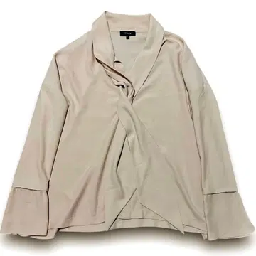 Theory 현행 택 보타이 블라우스 셔츠 스키퍼 블라우스