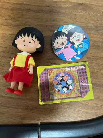 마루코는 아홉살(치비 마루코짱) 피규어 배지 카드 세트