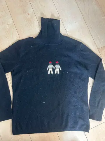 울 100% 터틀넥 스웨터 피코네 클럽 여성용 골프