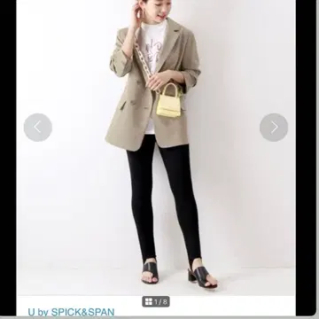 SPICK&SPAN 베이지 테일러드 자켓