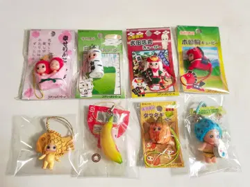 지역 한정 큐피 스트랩 8개 세트 묶음 판매