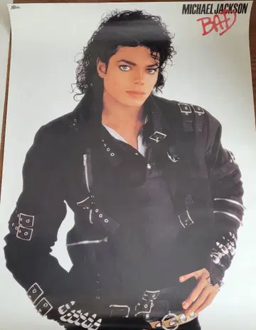 Michael Jackson Bad 포스터 2장