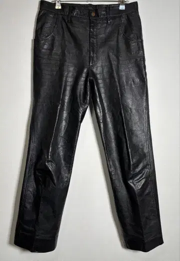 리얼 가죽 천연 가죽 블랙 가죽 팬츠
