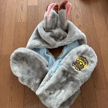 디즈니 팬캡 머플러 장갑 주디 주토피아 제조 중지 레어