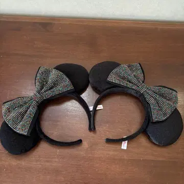 디즈니 스팽글 머리띠 2세트