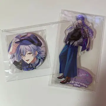 니지산지 호시미치 쇼 생일 캔뱃지 아크릴 스탠드 2주년