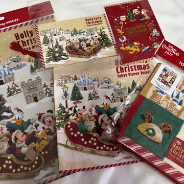 디즈니랜드 크리스마스 굿즈 세트 2025년