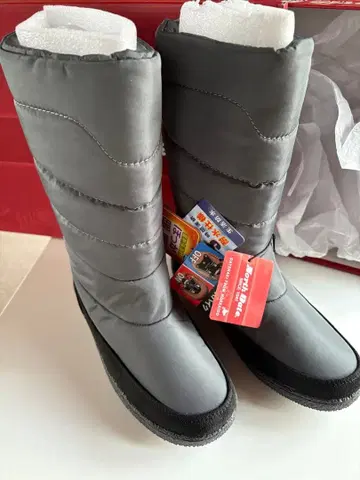 North Date 방수 보온 부츠 그레이 미사용 새상품