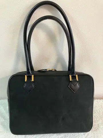 스웨이드 스퀘어 백 블랙 한국 스타일