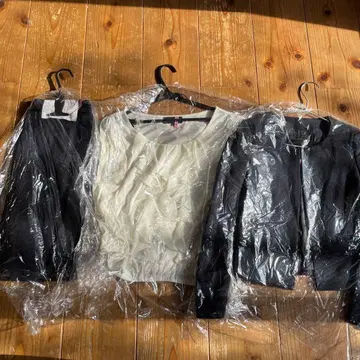 언타이틀 노카라 겨울 정장 세트