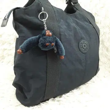 고품질 키플링 토트백 핸드백 네이비 브랜드 로고