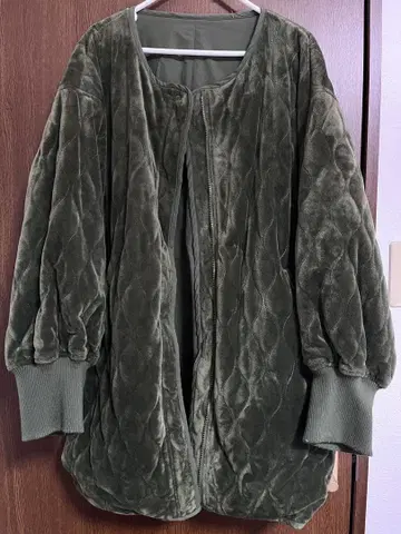 퀼팅 아우터 JEANASIS 지나시스 멀티 웨이 퀼트 블루종