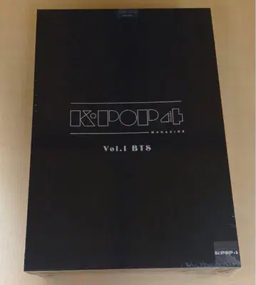 2 미개봉 BTS K-POP4 MAGAZINE Vol.1