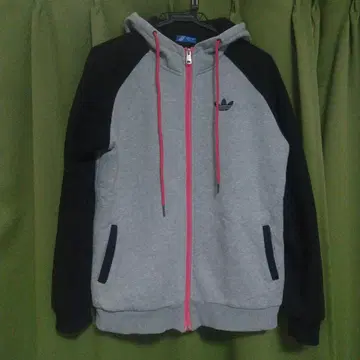 80s~90s adidas 후드 맨투맨 XXL 국기 택