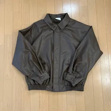 뉴요커 가죽 자켓