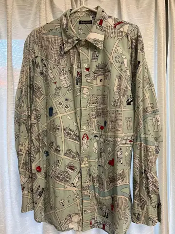 Bohemians 도안 긴팔 셔츠 사이즈 3(L)