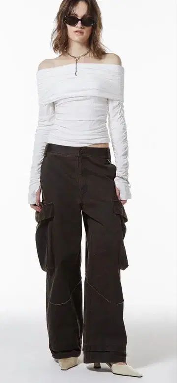 [ 당일 발송 ] JOSEMOON OIL FADE CARGO PANTS