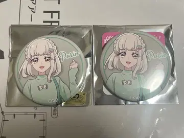 프리티 스토어 발견! 사이좋게 쇼핑 캔뱃지 다나카 푸린