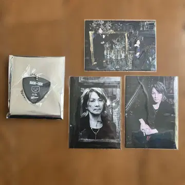 BUCK-TICK 유타 키링 트레이딩 카드 4점