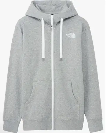 THE NORTH FACE 그레이 후드티