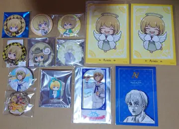 진격의 거인 아르민 캔뱃지 아크릴 블록 카드 구매 혜택 모음