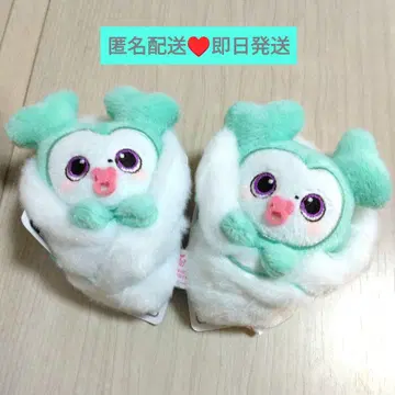 TWICE LOVELYS 싸개 마스코트 미나 미브리 GIGO 한정판 2점