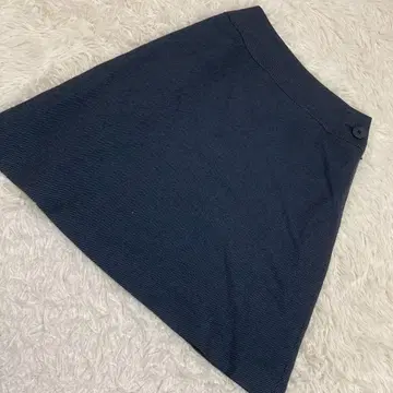 sally Scott 사다리꼴 스커트 네이비 7호 돌려입기 심플 고급