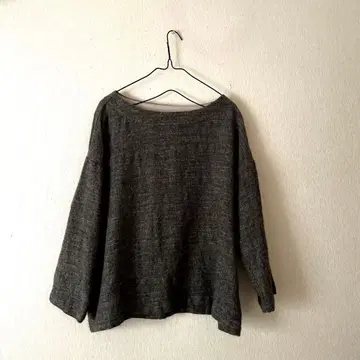 nest Robe 울 혼방 긴팔 블라우스 돌먼 슬리브