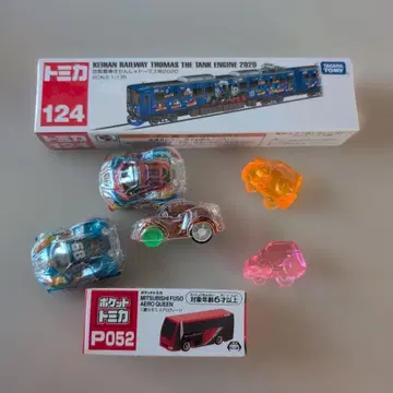 토미카 124 포트 미쓰비시 후소 케이한 기차 기관차 토마스 미니카 세트