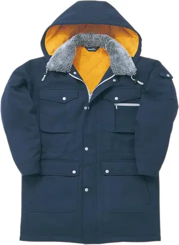 토레 Bodyfine 방한 코트 작업복 l 사이즈 후드 부착 보아 카라