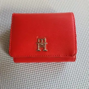 TOMMY HILFIGER 접이식 지갑 레드