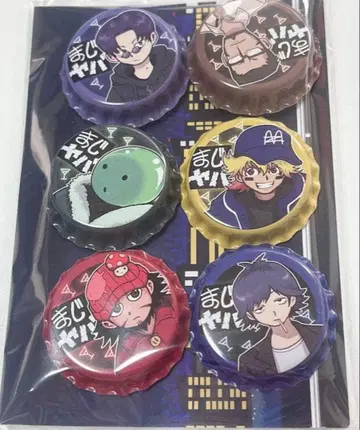 마지메니 야바시티 왕관형 캔뱃지