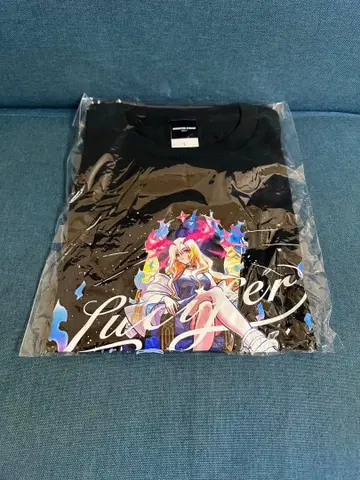 몬스 루시퍼 수신화 개조 퍼 T셔츠 L 사이즈