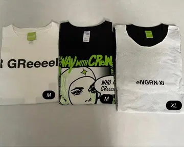 GReeeeN 티셔츠 3장 세트