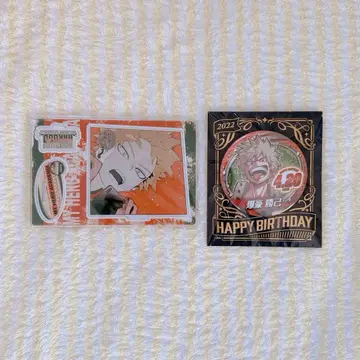 히로아카 바쿠고 카츠키 벌스데이 아크릴 스탠드 캔뱃지