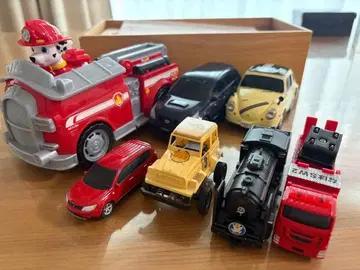 퍼피 구조대 등 미니카 8대 세트