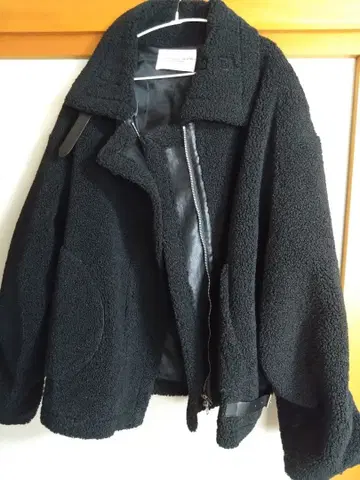 보아 자켓 블랙 사이즈 F