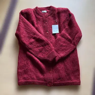 ALLER A PIEO 와인 레드 니트 M