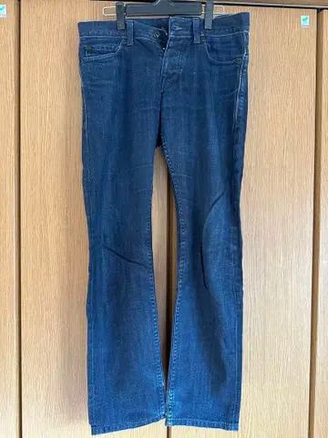 AX 91 다크 블루 슬림핏 데님