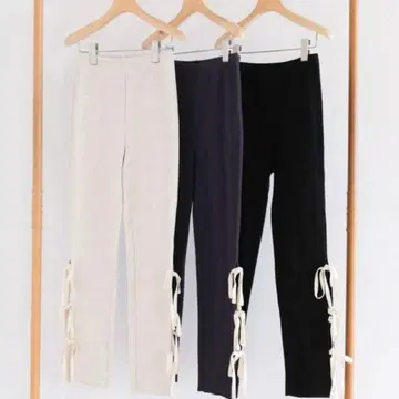 시루무린 레깅스 팬츠 네이비 M