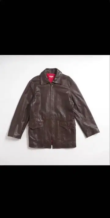 폴스미스 양가죽 100% 가죽 자켓 브라운 집업 새상품급