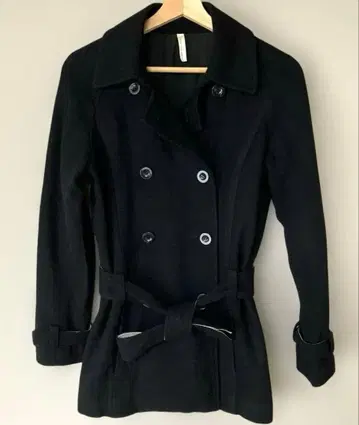 [ 나노 유니버스 ] 숏 기장 코트 사이즈 프리 블랙