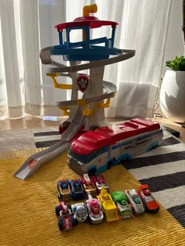 파우 패트롤 파우 스테이션 파우 롤러 세트