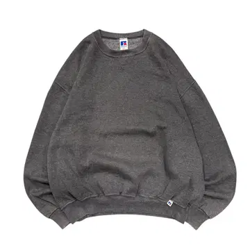 90s 러셀 애슬레틱 무지 맨투맨