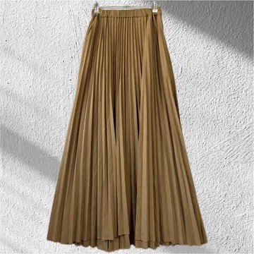 유이셀 센스 오브 플레이스 플리츠 스커트 F 허리밴딩 롱 기장