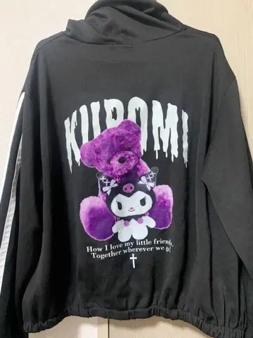 KUROMI 블랙 셋업 M-L 사이즈