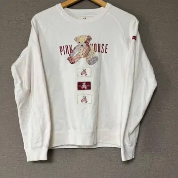 [ 새상품급 ] 핑크하우스 트레이닝복 테디베어 곰 패치워크 면100%