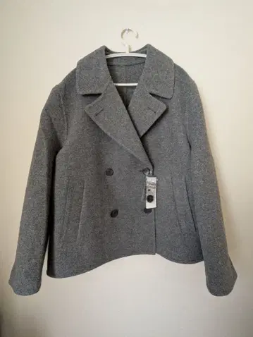 더블 페이스 숏코트 릴랙스 핏 / XL 사이즈 / UNIQLO