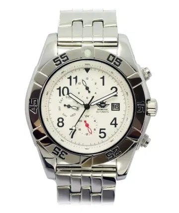 도미니크 남성용 자동 와인딩 DS1128G-WW 다이얼 화이트