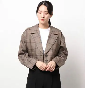 Heather 데일리 셋업 모듬 숏 재킷